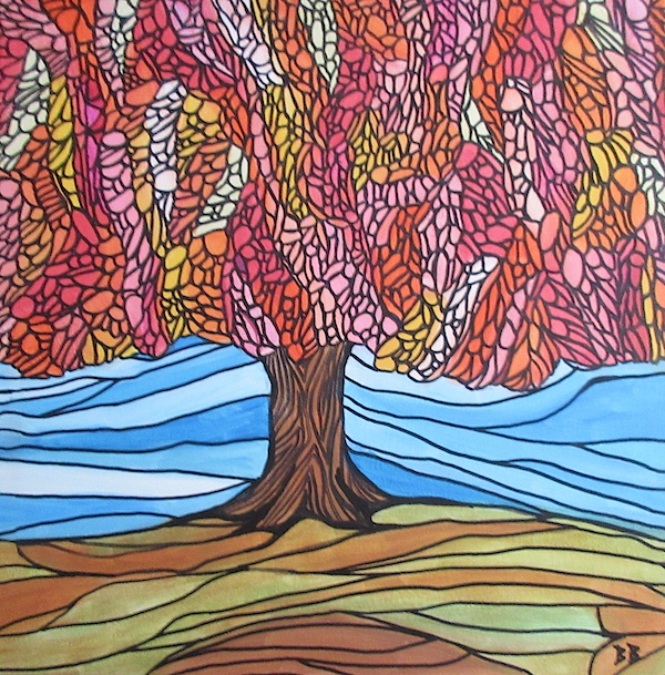candy coloured tree by Bradley Boug candy coloured tree by Bradley Boug
